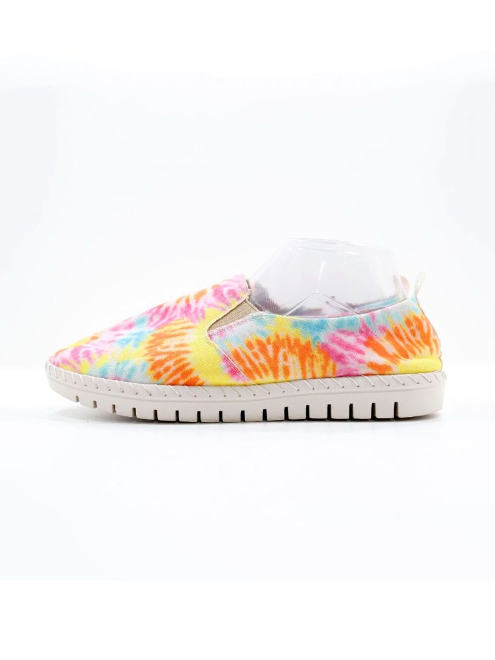 Easy Street Tie Dye Canvas Lightweight Slip On Sneakers - 8.5